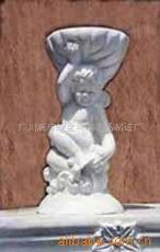 广州金马 供应欧式人物喷泉花瓶 树脂工艺品喷泉雕塑 厂家直销